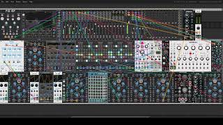 DUB AMBIENT TECHNO patch in VCV Rack [upl. by Barney]