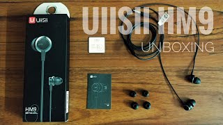 UiiSii HM9 Unboxing amp Review English [upl. by Layney]