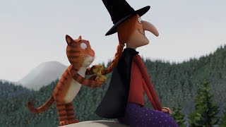 Room On The Broom  The Witch amp the Cat  Ep1 [upl. by Susejedesoj]