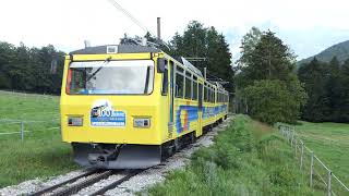 Wendelsteinbahn Bergfahrt  Sankt Margarethen [upl. by Bein]