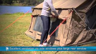 Rhino Rack Awnings RV5T Tagalong Tent amp 32108 Mesh Room [upl. by Gamin]