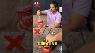 Creatine के Side Effects ❌😳  Creatine Before amp After Results  Creatine Monohydrate [upl. by Chester]