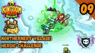 NORTHERNERS VILLAGE HEROIC VETERAN  Kingdom Rush Vengeance [upl. by Deane]