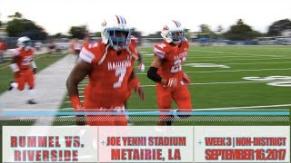 Rummel 38 Riverside 34 Week 3 Full Game  Offenses Total 1000 Yards in Shootout [upl. by Castra]