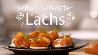 Selbst gebeizter Lachs [upl. by Neelrad]