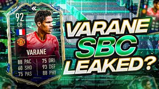 FLASHBACK VARANE SBC COMING FIFA 22 [upl. by Shorter]