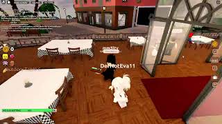 Roblox Pablos Italiano Restaurant Host POV with Squid [upl. by Nele32]