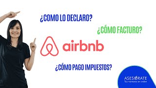 ¿Qué impuestos pago si alquilo un inmueble por AIRBNB [upl. by Devinne997]