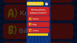 Bilmecelerin babası kimdir Bilmece  Bilmeceler [upl. by Harac]