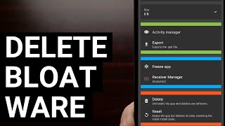 How to Uninstall and Delete a Preinstalled Android System App with Root [upl. by Sufur]