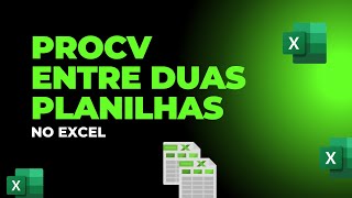 Como fazer PROCV entre duas planilhas no Excel [upl. by Etak316]