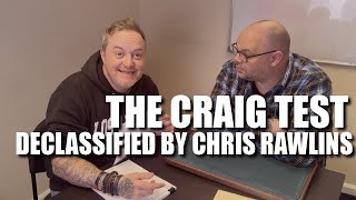 Declassified by Chris Rawlins  The Craig Test  Live Performance amp Review [upl. by Audry368]