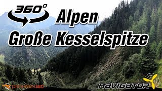 360° Copter in der Großen Kesselspitze österreichische Alpen [upl. by Erroll]