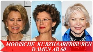 Modische kurzhaarfrisuren damen ab 60 [upl. by Siloam]