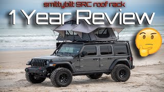 Smittybilt SRC roof rack review for Jeep Wrangler JL [upl. by Akins]