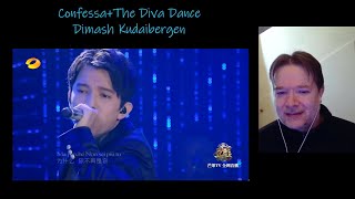 Dimash Kudaibergen  Confessa  The Diva Dance  reaction [upl. by Victory]