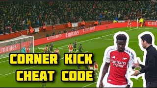 HOW ARSENAL HAVE CHANGED CORNER KICKS FOR THE PREMIER LEAGUE [upl. by Yttap139]