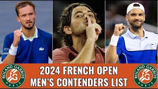 Contenders in 2024 French Open [upl. by Blynn]