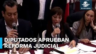 Reforma judicial es aprobada en lo general y en lo particular pasa al Senado [upl. by Iidnarb]