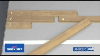 QuickStep Uniclic Installation Instructions [upl. by Rybma]