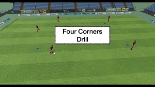 Four Corners Passing Drill [upl. by Herm]