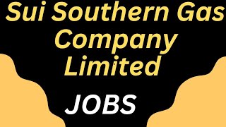 Sui Southern Gas Company jobs [upl. by Kask996]