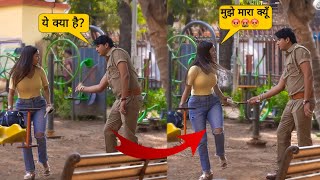 गुंडा PoliceWala हूँ मै  sumitcooldubey policeprank [upl. by Wenz]