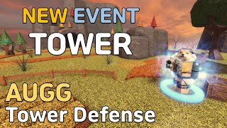 어그 타워디펜스 신규 이벤트 타워 아이스 스프레이어  AUGG Tower Defense New Event Tower ICE SPRAYER Official [upl. by Ixel]