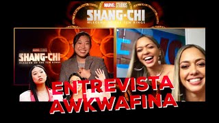 Interview Awkwafina🎬 ShangChi and the leyend of the ten rings [upl. by Jennifer]