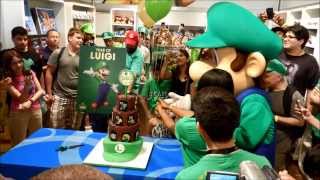 Luigis 30th Anniversary Celebration The Year of Luigi at Nintendo World [upl. by Gavrah]