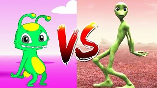 Dame Florecitas canción completa para niños Dame tu Cosita Dance  Groovy el Marciano ¡a bailar [upl. by Ylrebnik101]