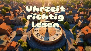 🕰️ Wie liest man eigentlich die Uhrzeit ab ⏰ [upl. by Ailisab113]