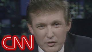 Donald Trump quotI dont want to be presidentquot  entire 1987 CNN interview Larry King Live [upl. by Nan829]