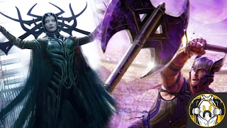 Thor Ragnarok Hela FIRST LOOK Official Concept Art [upl. by Yrrag]