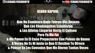 KENDO KAPONI EL RELOJ NO SE DETIENE CON LETRA EME MUSIC 2012 YouTube [upl. by Vito753]