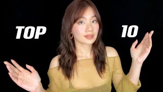 ASMR Top 10 Your Favorite Triggers mouth sounds whispers personal attention amp more [upl. by Kire]