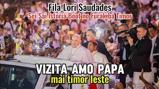 Memoria Vizita Amo Papa Mai Timor Leste [upl. by Close]