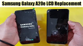 Samsung Galaxy A20e LCD Replacement [upl. by Brandi]