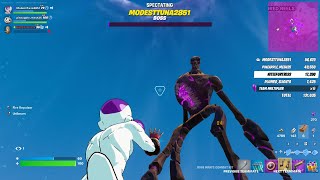 Defeating the Horde Rush Boss in Fortnite  Epic Fortnite Showdown 🔥 [upl. by Nortyad248]