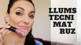 LLUMS mat tecni ruž  lip cream NOVO  recenzija [upl. by Eleen213]