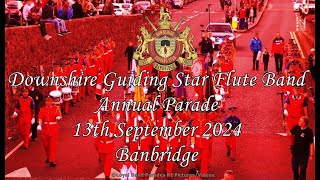 Downshire Guiding Star Flute Band Full Parade 130924 [upl. by Tak]