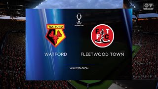 Watford U21 vs Fleetwood Town U21 12082024 Professional Development League EA FC 24 [upl. by Trevor]