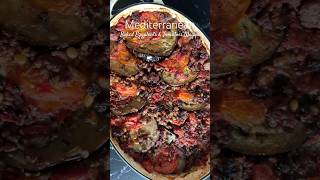 Its eggplant and tomato season and Im sharing a hearty Mediterranean Wagyu Beef amp Eggplant Bake [upl. by Toffic]