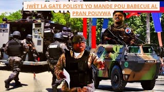 12 Nov Gèa eklate Babekyou tranble peyia polisye sa mande babecue al pran palais a viv Guy philippe [upl. by Columbus]