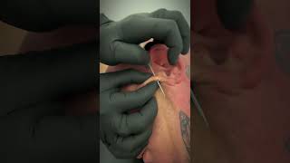 Would you do THIS 😲 Surface Tragus Piercing [upl. by Rehpotsihrc]