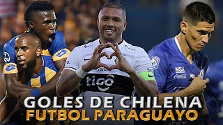 GOLAZOS de CHILENA del FÚTBOL PARAGUAYO [upl. by Naujled585]