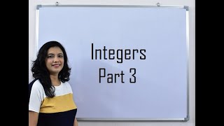 Class 7 CBSE NCERT Maths  Chapter 1 Integers  Part 3 [upl. by Airalav]