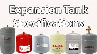 How to size and select a proper expansion tank [upl. by Domash901]