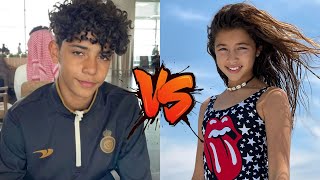 Cristiano Ronaldo Jr CR7s Son VS Delfina Suárez Luis Suárezs Daughter Transformation ⭐ 2024 [upl. by Mashe]