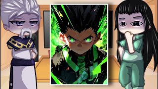 Zoldyck Family React To Gon Freecss  Hunter X Hunter  Gacha Club [upl. by Mcconnell]